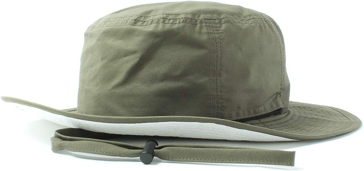 [ベーシクエンチ] サファリハット Teflon Safari Hat 撥水 手洗い UVカット 99.9% UPF50+ 日除け あご紐 洗える 雨の日 帽子 レディース メンズ フリーサイズ キッズサイズ ビッグサイズ