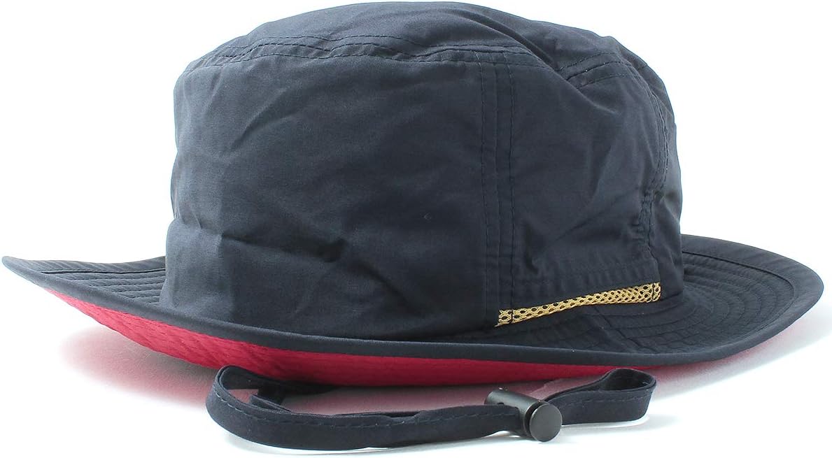 [ベーシクエンチ] サファリハット Teflon Safari Hat 撥水 手洗い UVカット 99.9% UPF50+ 日除け あご紐 洗える 雨の日 帽子 レディース メンズ フリーサイズ キッズサイズ ビッグサイズ